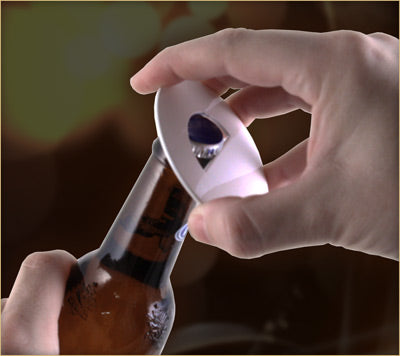Round Bottle Opener - Cool Smoke - Color Options