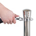 Chrome Stanchion Posts - Set of 2