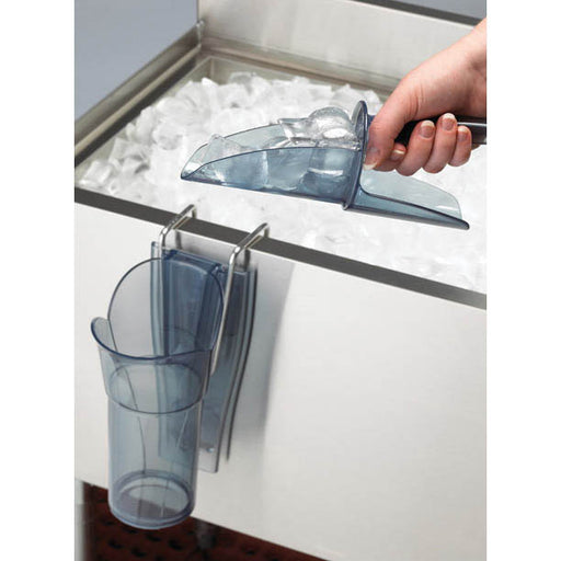 Pieces Ice Scoop with Holder Clear Plastic Ice Scoop Holder