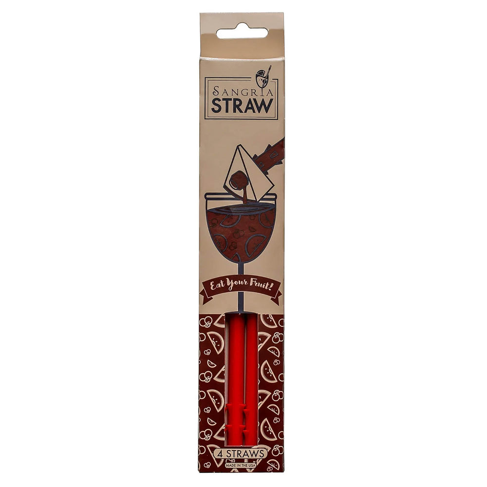 Sangria Straws - 4 pack