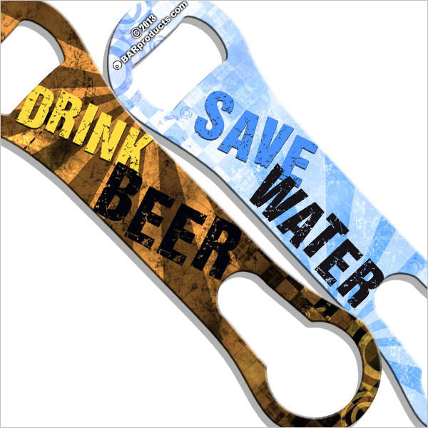 Save Water, Drink Beer Kolorcoat™ V-Rod® Bottle Opener
