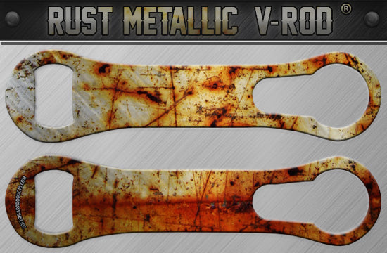 Rust Metallic V-Rod® Bottle Opener