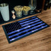 BAR SERVICE MAT - AMERICAN FLAG- COLOR OPTIONS - 17.25" X 10"