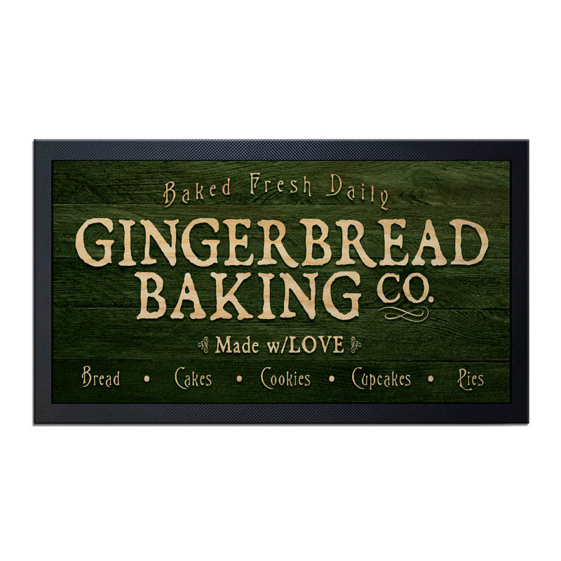 Bar Service Mat - Gingerbread Baking Co. - 17.25" x 10"