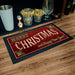 Bar Service Mat - Merry Christmas - 17.25" x 10"