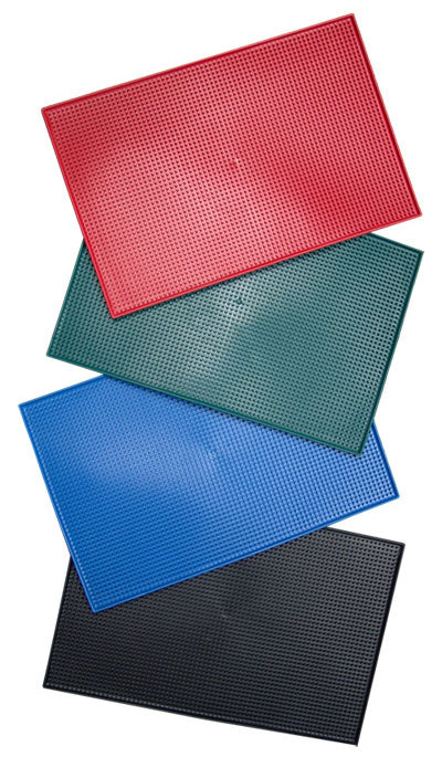 18 in. x 12 in. Rubber Service Spill Mat (2-Pack)