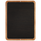 Kolorcoat™ Custom Metal Bar Sign w/ Frame - 9" x 12" - Black w/ Border