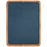 Kolorcoat™ Custom Metal Bar Sign w/ Frame - 9" x 12" - Blue w/ Border