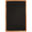 Kolorcoat™ Custom Metal Bar Sign w/ Frame - 12" x 18" - Black w/ Border