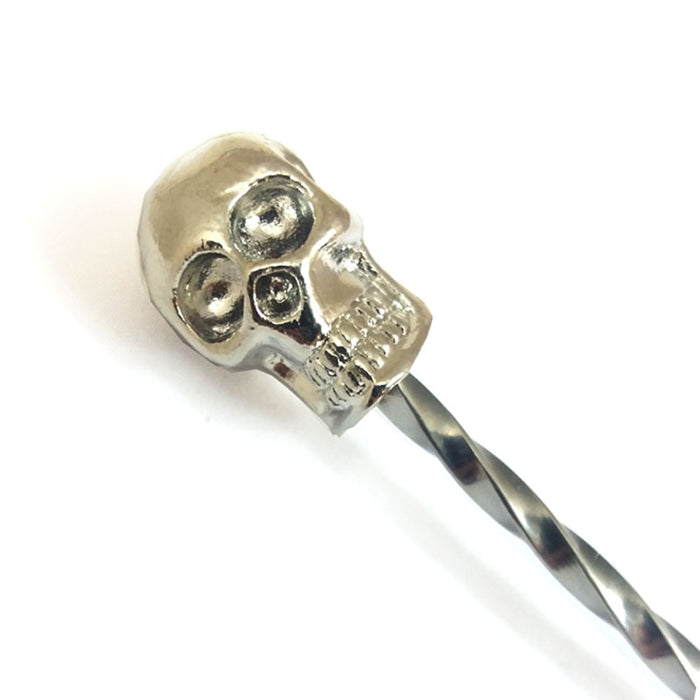 BarConic® 40 cm Skull Bar Spoon - Stainless Steel
