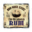 CUSTOMIZABLE Rock Slate Coaster - Rum Themed