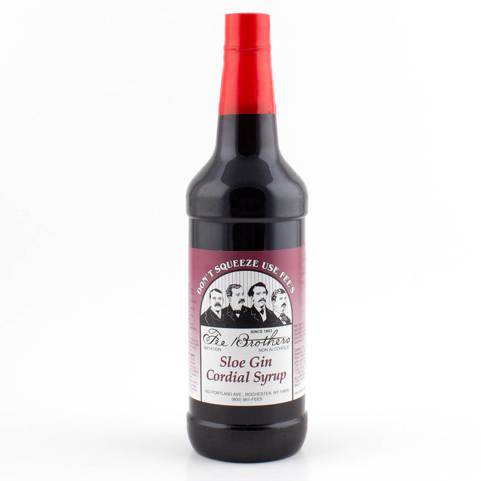 Fee Brothers Sloe Gin - Cordial Syrup  - 1 Quart