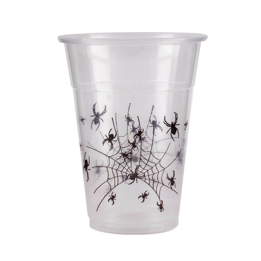 Soft Plastic Cups - Spiders 20 Ct. - 16 ounce