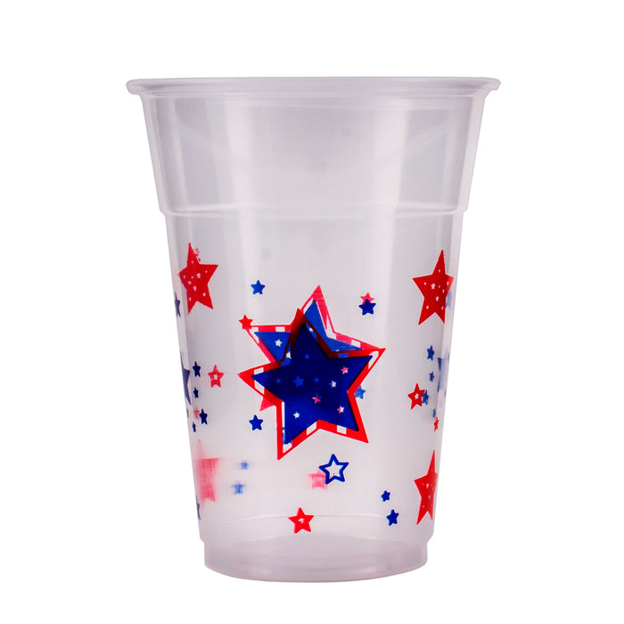 Soft Plastic Cups - Stars 20 ct. - 16 ounce