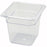 1/6 Size Clear Polycarbonate Food Pan - 6" Deep