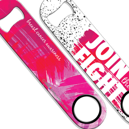 Kolorcoat™ Speed Bottle Opener - Breast Cancer Awareness- Join the Fight