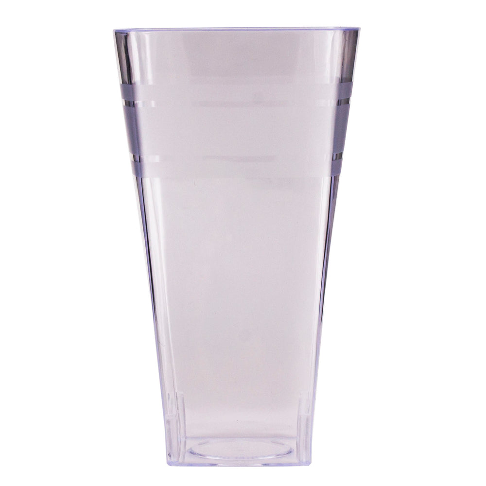 Square Tumbler Cup - Pack of 14 - 16 ounce