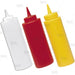 Condiment Squeeze Bottles - 24 oz