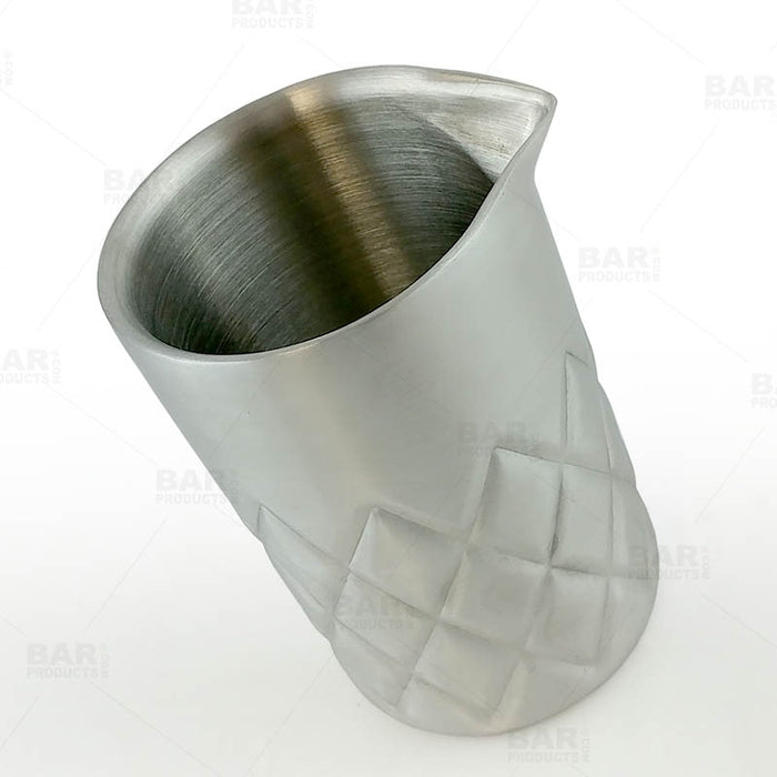BarConic® Stainless Steel Mixing Pitcher - Double Wall Diamond Pattern - 500ml