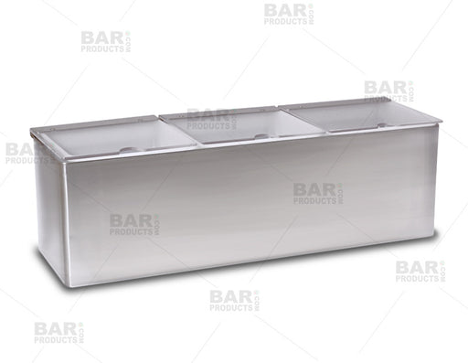 BarConic® Stainless Steel Condiment Holder - 3qt