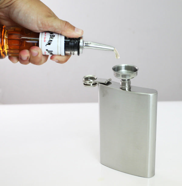 Stainless Steel Funnel with Flask