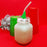 Stainless Steel Straws with Brush - Christmas Tree - Set of 2