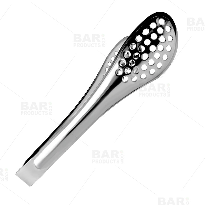 Strainer Tongs Stainless Steel 5 Inch — Bar Products