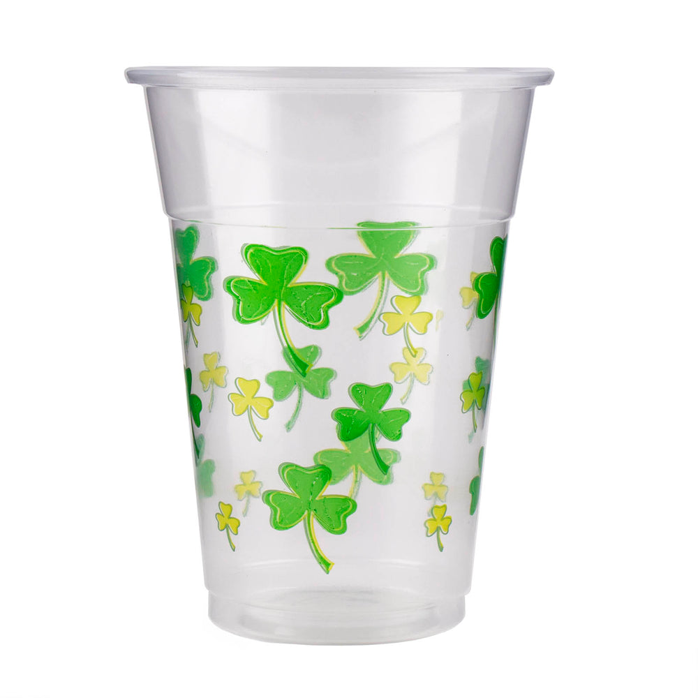 Soft Plastic Cups - Saint Patrick's 20 Ct. - 16 ounce