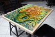 Sunburst Mermaid 24" x 30" Wooden Table Top - Two Types Available