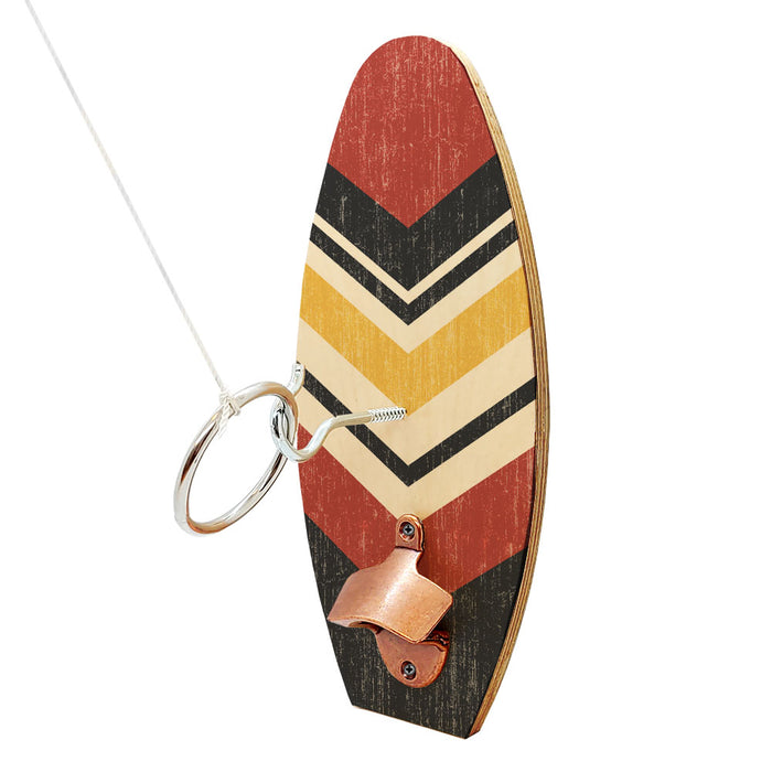 Ron Jon Large Wooden Surfboard Keychain - Souvenirs