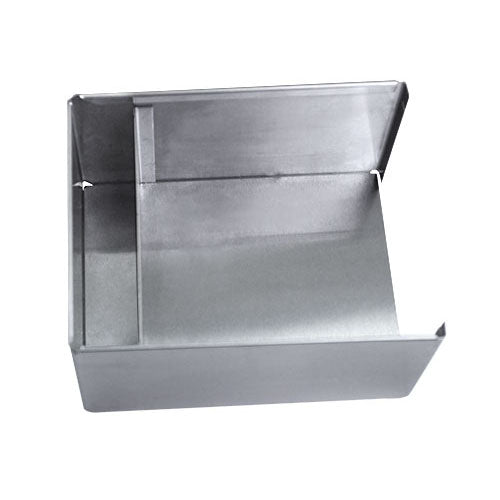 Square Stainless Steel Napkin Holder - TOP VIEW