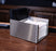 Square Stainless Steel Napkin Holder - 3.5" Tall