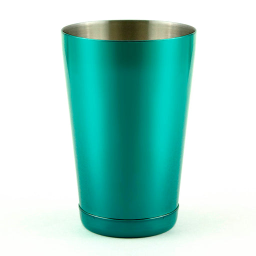 Cocktail Shaker Tin - 18 ounce Weighted - Candy Teal
