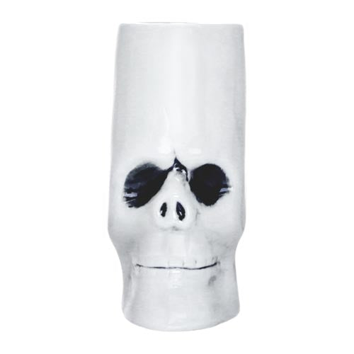 Front View - Bones Ceramic Tiki Mug - 12 oz.