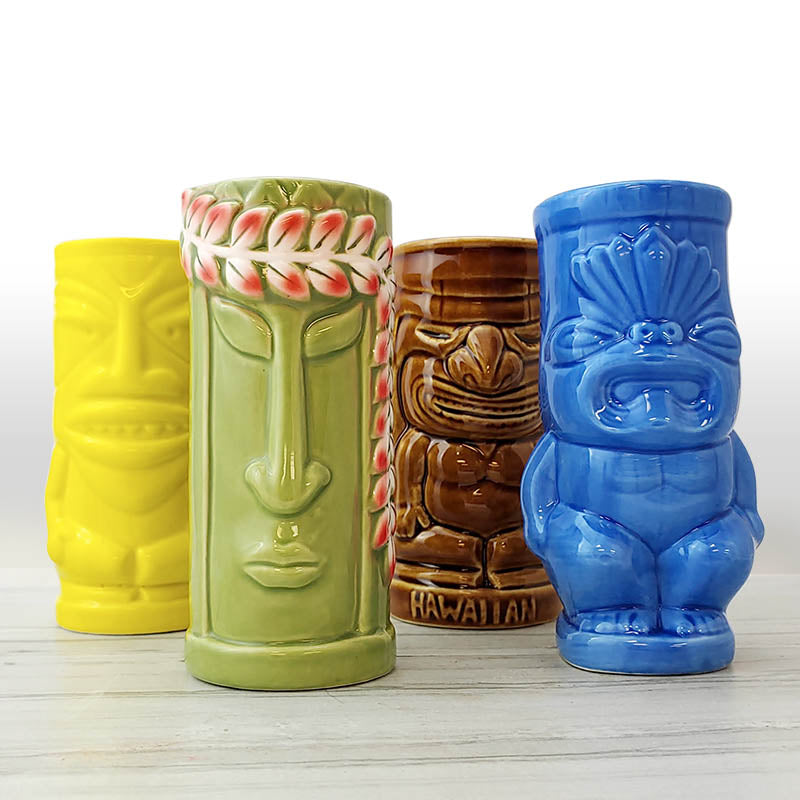 Ceramic Tiki Mugs