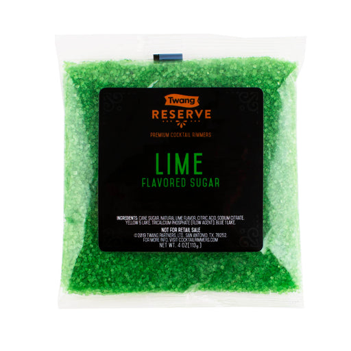 Twang Rim Trim Lime Sugar - 4 ounce