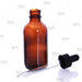 Glass Bitters Dropper Bottle - 2 oz - Amber