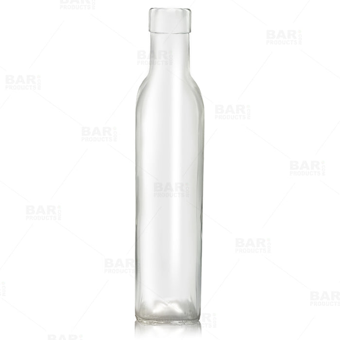 BarConic® Antique Oil - Vinegar - Mixer Square Glass Bottle - 8oz