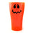 Wacky Jack O'Lantern Polycarbonate Cup - Neon Orange - 2 Sizes Available