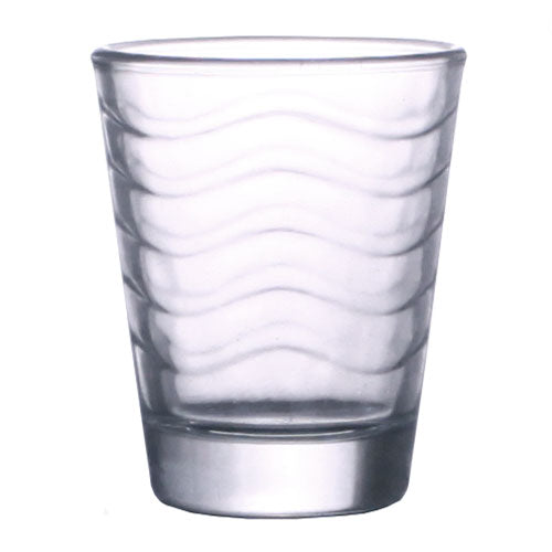 BarConic® Glassware - Shot Glass - Clear Wave 1.75 ounce