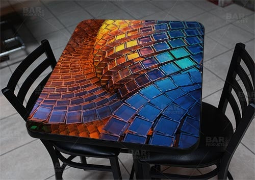 Waveform 24" x 30" Wooden Table Top - Two Types Available