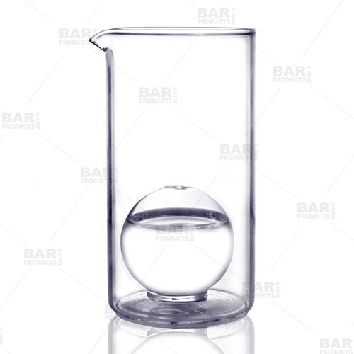 BarConic® Whiskey Pitcher with Ball Insert - 14oz. Glass