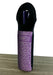 CUSTOMIZABLE Wine Bottle Tote w/ Black Handle - Crackle Pattern (Color Options)