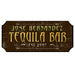 CUSTOMIZABLE Wood Plaque Sign - TEQUILA BAR - Color Options