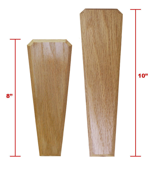 Oak Wood Beer Tap Handles - Flared Shape - Brew House - COMPARE