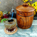 Wooden Ice Bucket with Lid - 1 quart (35oz)