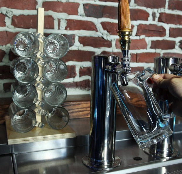 Wood Mug Rack - Bar Products — Bar Products