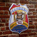 CUSTOMIZABLE Wood Shield Plaque - Heritage Beer Tavern Sign - Many Options Available - Two Sizes