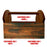 Wooden Condiment Caddy w/ Handle- Customizable Vintage Box Design