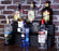 1.75 Liter Bottle Wooden Liquor Shelves - Handcrafted in the USA - 2 Tier - Black
